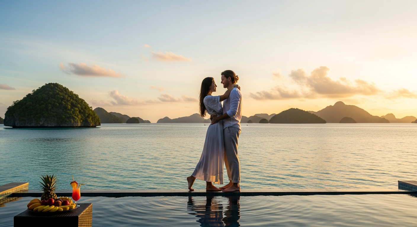 raja ampat honeymoon editorial photo by Juara Holding